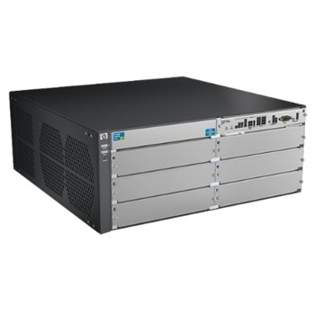 Суич Aruba 5406R zl2 J9821A, 40 Gbps, (6) open module slots, Supports a maximum of 144 autosensing 10/100/1000 ports or 144 SFP ports or 48 SFP+ ports or 48 HPE Smart Rate Multi-Gigabit or 12 40GbE ports, or a combination | JAR Computers HPE Aruba 5406R zl2 J9821A