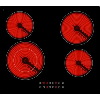 Електрически плот за вграждане Arielli ACH-644T, 4 нагревателни зони, сензорно управление, възможност за заключване, черен | JAR Computers ARIELLI ПЛОТ ЗА ВГРАЖДАНЕ ACH-644T