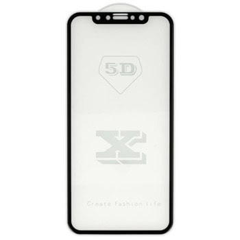 Premium Full Glue 5D Temp Glass iPhone 11Pro XS X