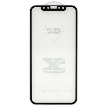 Протектор от закалено стъкло /Tempered Glass/ Premium Full Glue 5D Tempered Glass, за Apple iPhone 11 Pro/XS/X | JAR Computers Premium Full Glue 5D Temp Glass iPhone 11Pro XS X