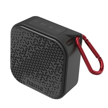 Тонколона Hama Pocket 3.0, 1.0, 3.5W, Bluetooth, Jack 3.5mm, черна, IP67 защита, до 14 часа време на работа | JAR Computers Тонколона Hama Pocket 3.0 Black 188224
