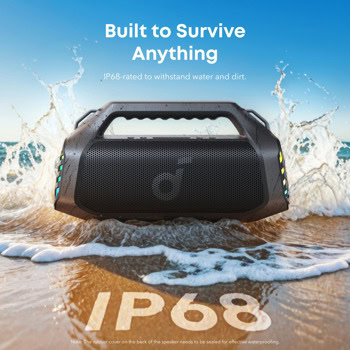 soundcore Boom 2 Pro Black | JAR Computers soundcore Boom 2 Pro Black