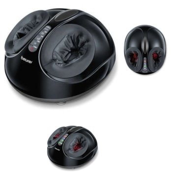 Масажор за крака Beurer FM 90, функция за подгряване, функционален дисплей, черен | JAR Computers Beurer FM 90