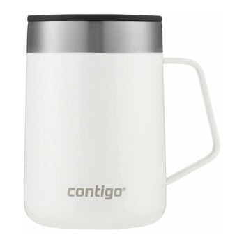Термочаша Contigo Streeterville THERMALOCK Desk, 0.42л., неръждаема стомана, без BPA, бяла | JAR Computers Contigo Streeterville THERMALOCK Desk Salt 2174672