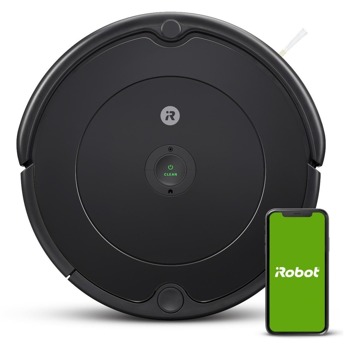 Прахосмукачка IRobot ROOMBA 692, робот, 1800mAh, навигация iAdapt, AeroVac филтър, Wi-Fi управление, черна | JAR Computers IRobot ROOMBA 692