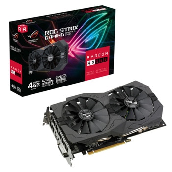 Видео карта AMD Radeon RX 560, 4GB, Asus ROG Strix Gaming V2, PCI-E 3.0, GDDR5, 128-bit, DVI, HDMI | JAR Computers Asus ROG Strix Radeon RX 560 V2 4GB GDDR5