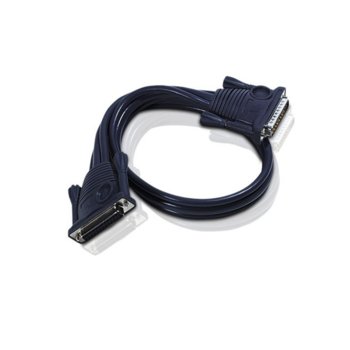 Daisy Chain KVM кабел ATEN 2L-1701, Parallel(м) към Parallel(ж), 1.8 м | JAR Computers ATEN 2L-1701