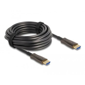 Кабел Delock 86031, от HDMI(м) към HDMI(м), 30m, черен, 8K@60Hz | JAR Computers Кабел Delock 86031