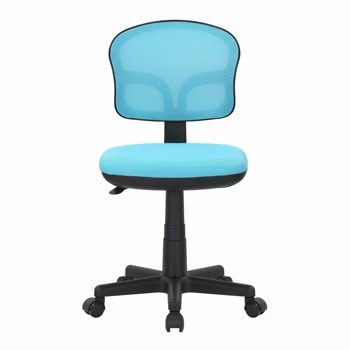 Детски стол RFG Honey Black, до 100кг, меш, полипропиленова база, газов механизъм за регулиране на височината, черно-син | JAR Computers Детски стол RFG Honey Black 601L-1/BLACK/HZ3009