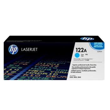 КАСЕТА ЗА HP COLOR LASER JET 2550/2800 AIO - Cyan - P№ Q3961A - заб.: 4000k | JAR Computers КАСЕТА ЗА HP COLOR LASER JET 2550/2800 AIO Cyan