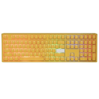 Клавиатура Ducky One 3 Yellow, Cherry MX Black, подсветка, жълта image