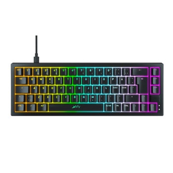 Клавиатура XTRFY K5, механична, RGB подсветка, черна, USB image