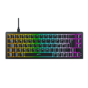 Клавиатура XTRFY K5, механична, RGB подсветка, черна, USB | JAR Computers XTRFY K5 Black