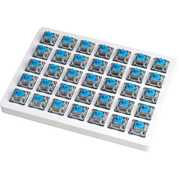Суичове за механична клавиатура Keychron Blue, Switch Set 35 броя, сини image