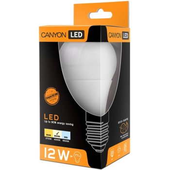 LED крушка Canyon AE27FR12W230VN E27 A60