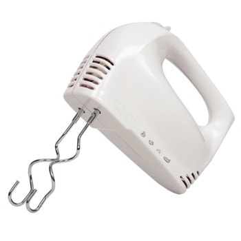 Миксер Crown CMH-2565 R, 300W, 7 степени на работа, бъркалки за тесто, бял | JAR Computers Crown CMH-2565 R