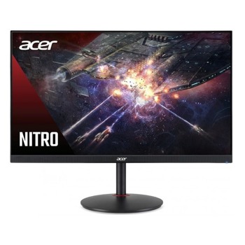 Монитор Acer Nitro XV271Zbmiiprx (UM.HX1EE.Z01_NP.HDS1A.008) с подарък слушалки Acer Nitro AHW820, 27" (68.58 cm) IPS панел, 280Hz (OC), Full HD, 1ms, 100 000 000:1, 400cd/m2, DisplayPort, HDMI | JAR Computers Acer Nitro XV271Zbmiiprx UM.HX1EE.Z01_NP.HDS1A.008
