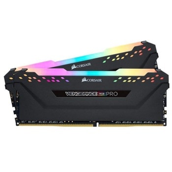 Памет 32GB (2x 16GB), 3600MT/s, Corsair Vengeance RGB PRO CMW32GX4M2D3600C18, 1.35V | JAR Computers Corsair 32GB (2 x 16GB) 3600MHz Vengeance RGB PRO