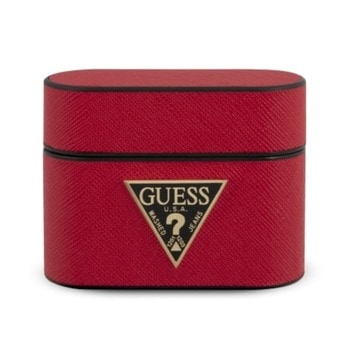 Защитен калъф Guess Saffiano Collection за Apple Airpods Pro, червен | JAR Computers Guess Saffiano Collection GUACAPVSATMLRE