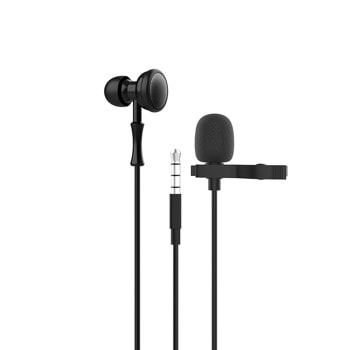 Слушалка Yookie YK1190, микрофон (тип брошка), черен | JAR Computers Yookie YK1190 20557