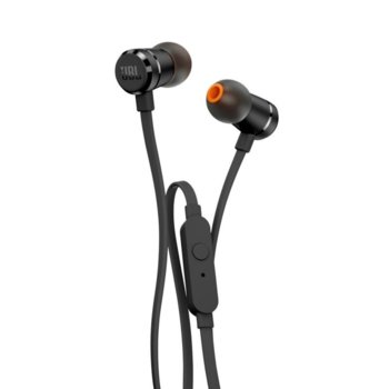 Слушалки JBL T290, микрофон, черни | JAR Computers JBL T290 BK