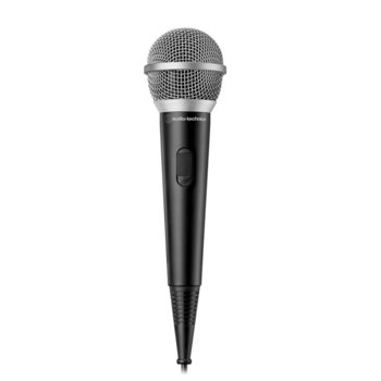 Микрофон Audio-Technica ATR1200x, вокален динамичен еднопосочен, 80-12,000 Hz, 500 ohms, 3.5мм жак, черен | JAR Computers Audio-Technica ATR1200x