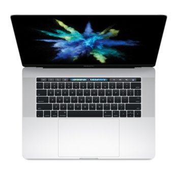 Лаптоп Apple MacBook Pro 15(MPTU2ZE/A), четириядрен Kaby Lake Intel Core i7-7700HQ 2.8/3.8GHz, 15.4" (39.11 cm) WQXGA Retina дисплей & Radeon Pro 555 2GB(Thunderbolt 3), 16GB, 256GB SSD, 4x Thunderbolt 3, сензорен бар, MacOSX Sierra, 1.83 kg | JAR Computers Apple MacBook Pro 15 MPTU2ZE/A