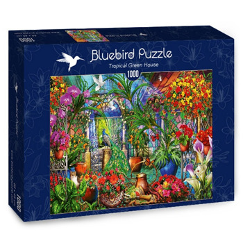 Пъзел Bluebird Puzzle Тропическата къща 1000 части