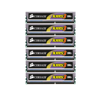 6x2GB DDR3 1333MHz Corsair HX3X12G1333C9