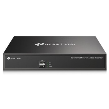 IP видеорекордер TP-Link VIGI NVR1016H, 16 канала, H.265+/H.265/H.264+/H.264, 1x SATA III (до 10TB), 2x USB 2.0, 1x LAN 10/100Mbps, 1x HDMI, 1x VGA image