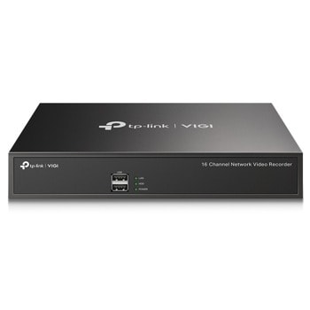 IP видеорекордер TP-Link VIGI NVR1016H, 16 канала, H.265+/H.265/H.264+/H.264, 1x SATA III (до 10TB), 2x USB 2.0, 1x LAN 10/100Mbps, 1x HDMI, 1x VGA | JAR Computers TP-Link VIGI NVR1016H