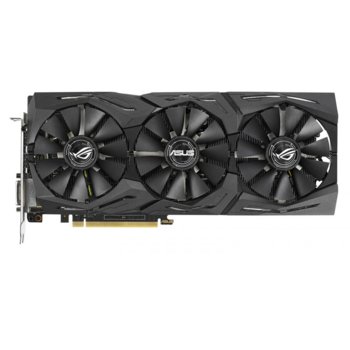 Видео карта Nvidia GF GTX 1070 TI, 8GB, ASUS ROG STRIX Gaming, PCI-E 3.0, GDDR5, 256-bit, Display Port, HDMI, DVI | JAR Computers ASUS ROG-STRIX-GTX1070TI-A8G-G