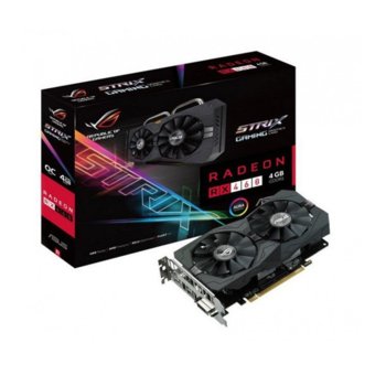 Видео карта Radeon RX460, 4GB, Asus ROG STRIX-RX460-4G-GAMING, PCI-E 3.0, GDDR5, 128-bit, Display Port, HDMI, DVI | JAR Computers ASUS STRIX-RX460-4G-GAMING