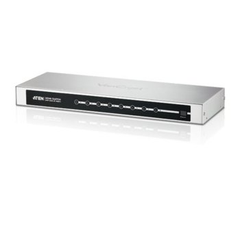 KVM суич ATEN VS0801H, от 8x HDMI(ж) към 1x HDMI(ж), RS-232(ж), 1 устройство | JAR Computers ATEN VS0801H KVM Switch