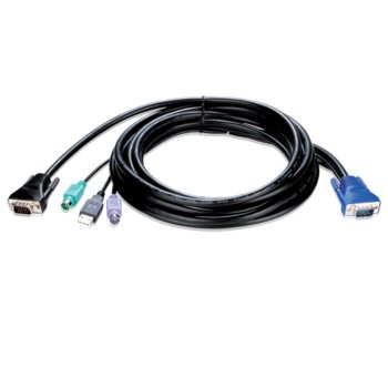 D-Link KVM Cable (3M) for DKVM-440 and DKVM-450