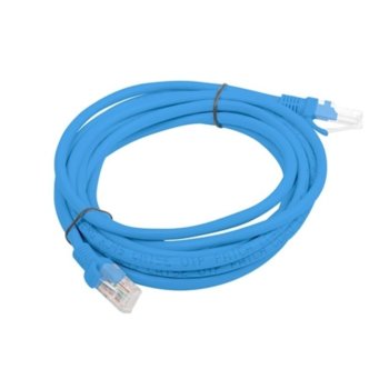 Lanberg patch cord CAT.5E 3m, blue