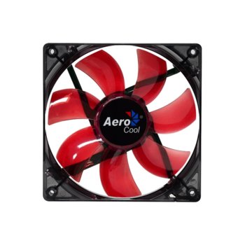 Вентилатор 120mm AeroCool Lightning Red LED, 3-pin, 1200rpm | JAR Computers AeroCool 120mm Lightning RED LED ACF3-LT10110.R1