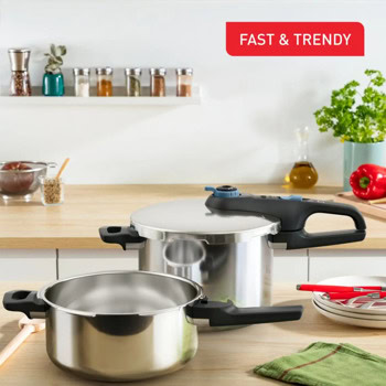 тенджера под налягане tefal secure trendy p2584301