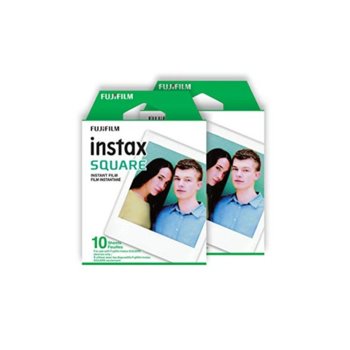 Фотохартия Fujifilm Instant Film, за Fujifilm Instax Square, 20 листа | JAR Computers Fujifilm Instax Square моментален филм (20 л.)