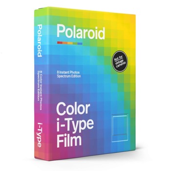 Фотохартия Polaroid Color film for i-Type - Spectrum Edition, за Polaroid i-Type фотоапарати, 8 листа image