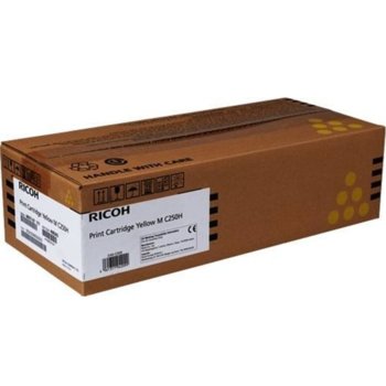 Касета за Ricoh M C250FWB/P C300W/M C250FW/P C301W, Yellow, Ricoh 408343, заб.: 6 300k | JAR Computers Ricoh 408343