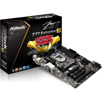Дънна платка ASRock Z77 Extreme3, Z77, LGA1155, DDR3, 2xPCI-E 3.0 (SLi/CF) (HDMI & DVI), SB7.1 THX TruStudio™, Lan1000, 2xSATA 6Gb/s RAID 0,1, 5, 10, 2xUSB3.0, ATX | JAR Computers ASRock Z77 Extreme3
