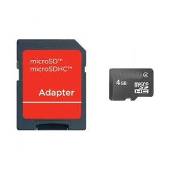 MICRO SD + ADAPTER 4 GB SanD - 62004