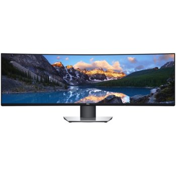 Монитор Dell UltraSharp U4919DW, 49" (124.46cm) IPS панел, 5K (5120x1440), 5 ms, 350 cd/m2, DisplayPort, HDMI, USB Hub | JAR Computers Dell UltraSharp U4919DW