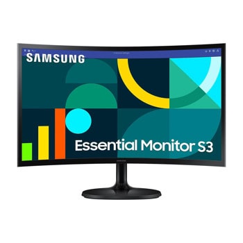 Монитор Samsung Essential S3 S36GD (2024)(LS24D360GAUXEN), 24" (60.96cm) VA панел, 100Hz, Full HD, 4ms, 250cd/m2, HDMI, VGA | JAR Computers Samsung LS24D360GAUXEN