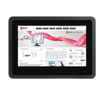 Индустриален Монитор FAYTECH FT07TMBCAP, 7"(17.78 cm), WSVGA, LED Capacitive multi touch, VGA, HDMI, DVI-D | JAR Computers Индустриален Монитор FAYTECH FT07TMBCAP