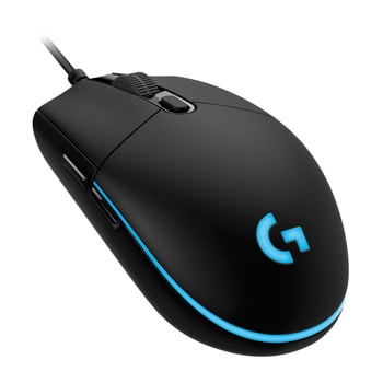 Мишка Logitech G Pro Gaming (910-005441), оптична (25600dpi), USB, черна, HERO 25k сензор, 6 програмируеми бутона | JAR Computers Logitech G Pro Gaming Black 910-005441