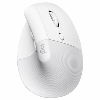 Мишка Logitech Lift for Mac Vertical Ergonomic White (910-006477), оптична (4000 dpi), безжична, Bluetooth, бяла, вертикална, ергономична | JAR Computers Logitech Lift for Mac 910-006477
