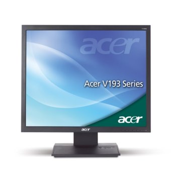 Монитор 19" (48.26 cm) Acer V193DObd (4:3) 5ms 50 000:1 250cd/m2 DVI, TCO'03, черен, 3г. | JAR Computers 19" (48.26 cm) Acer V193DObd (4:3) 5ms 50 000:1 …