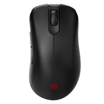 Мишка Zowie EC2-CW M, 3200dpi, безжична, 2.4GHz USB, черна, с ресивър, гейминг, асиметричен ергономичен дизайн | JAR Computers Мишка Zowie EC2-CW M черна